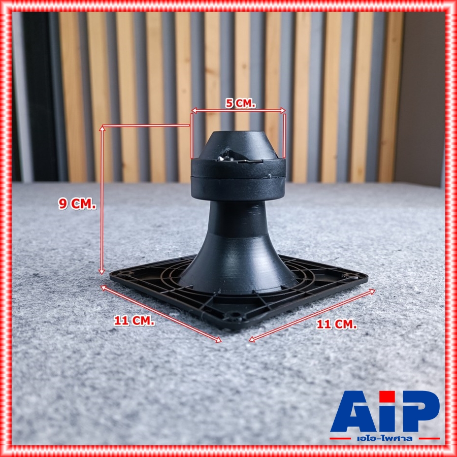 DECCON TZ-73 ลำโพงเสียงแหลม Tweeter Speaker ลำโพงเสียงแหลมเปียโซ่ทวีตเตอร์4นิ้ว หน้าเหลี่ยม สีดำ 4-8โอห์ม TZ 73 TZ73 เอไอ-ไพศาล