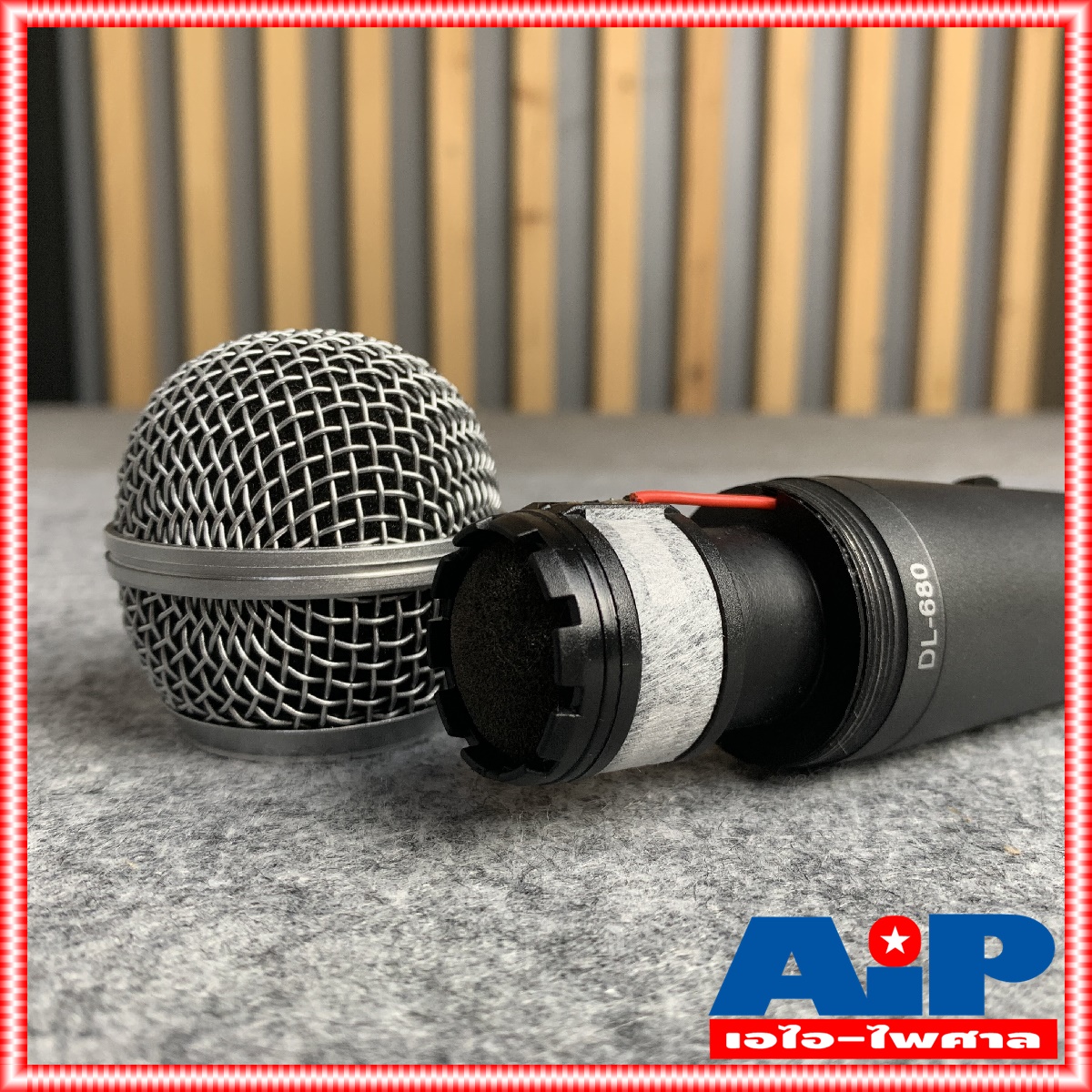 NPE DL 680 ไมค์โครโฟน ชนิดสายพร้อมสาย4.5เมตร DL680 ไมค์ร้องเพลง DL-680 เอไอ-ไพศาล