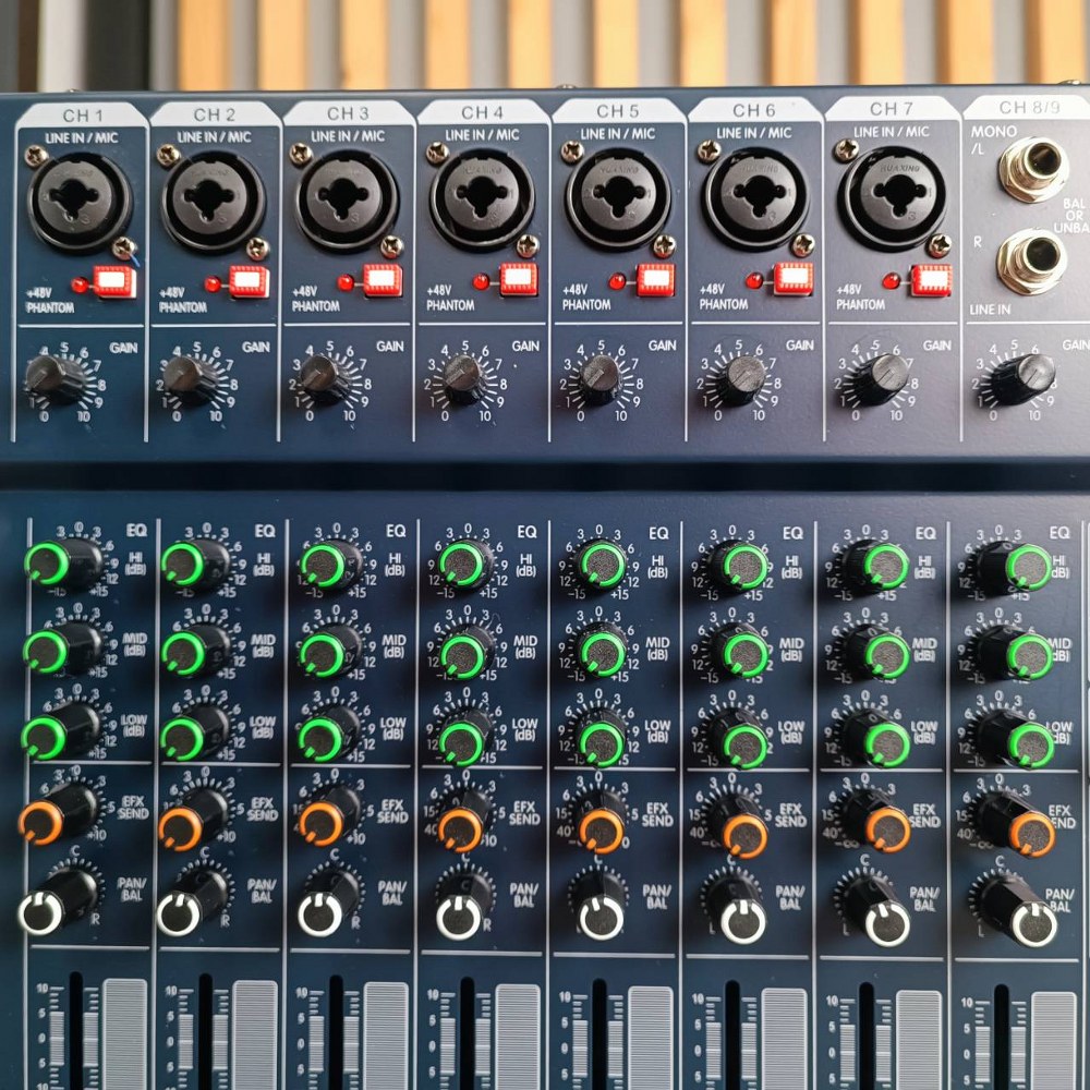 NTS PM-9 POWER MIXER Bluetooth และ USB Recording เพาเวอร์มิกเซอร์ 9 แชนแนล PM 9 PM9 เอไอ-ไพศาล