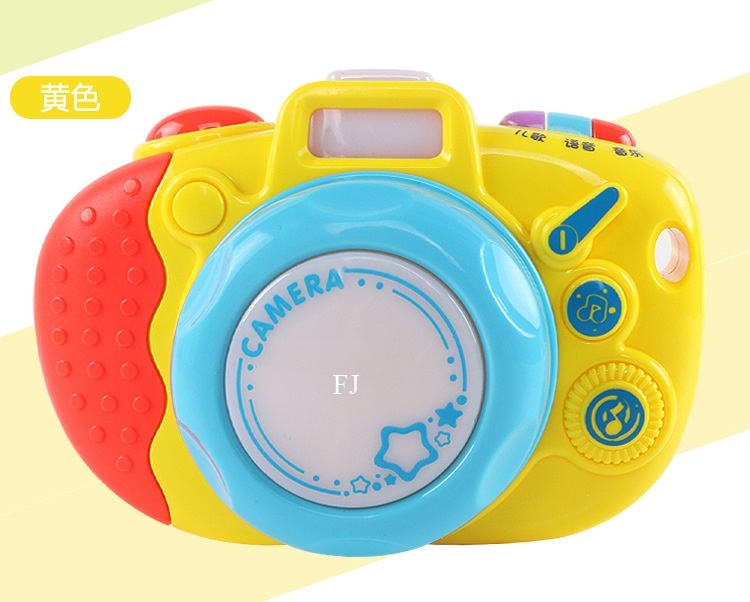HJ-8029 ของเล่นกล้องถ่ายรูปเสียงไฟ กล้องเด็กใส่ถ่านเสียงไฟ ปลีกชิ้นละ (ของหมด)