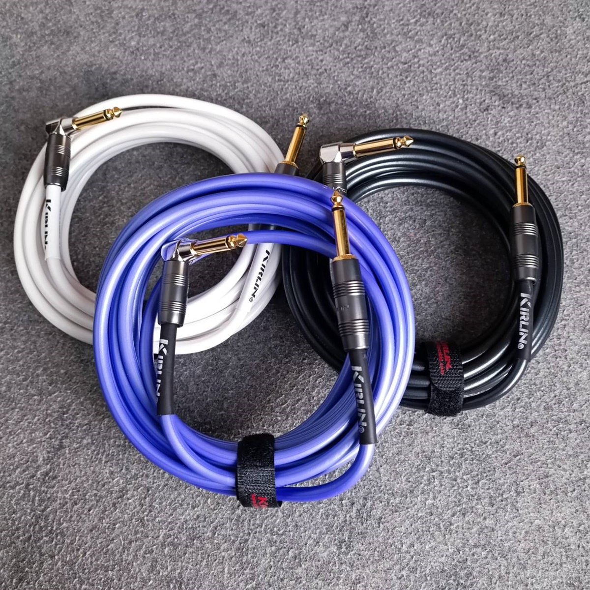 6เมตร(1เส้น) KIRLIN IP-222 PP/ WH/ BK สายกีต้าร์ 6เมตร มี3สีให้เลือก สีม่วง / ขาว / ดำ สายแจ็คกีต้าร์ 22AWG สายไมค์หัวท้าย สายสัญญาณสำเร็จรูป เอไอ-ไพศาล