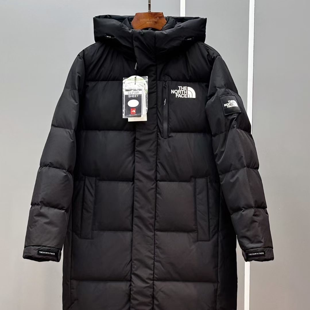 **do** เสื้อกันหนาวตัวยาว The North Face Sport Down Jacket Unisex มีฮู้ด บุด้วยขนเป็ด มี 2 สี สินค้าใหม่ ของแท้