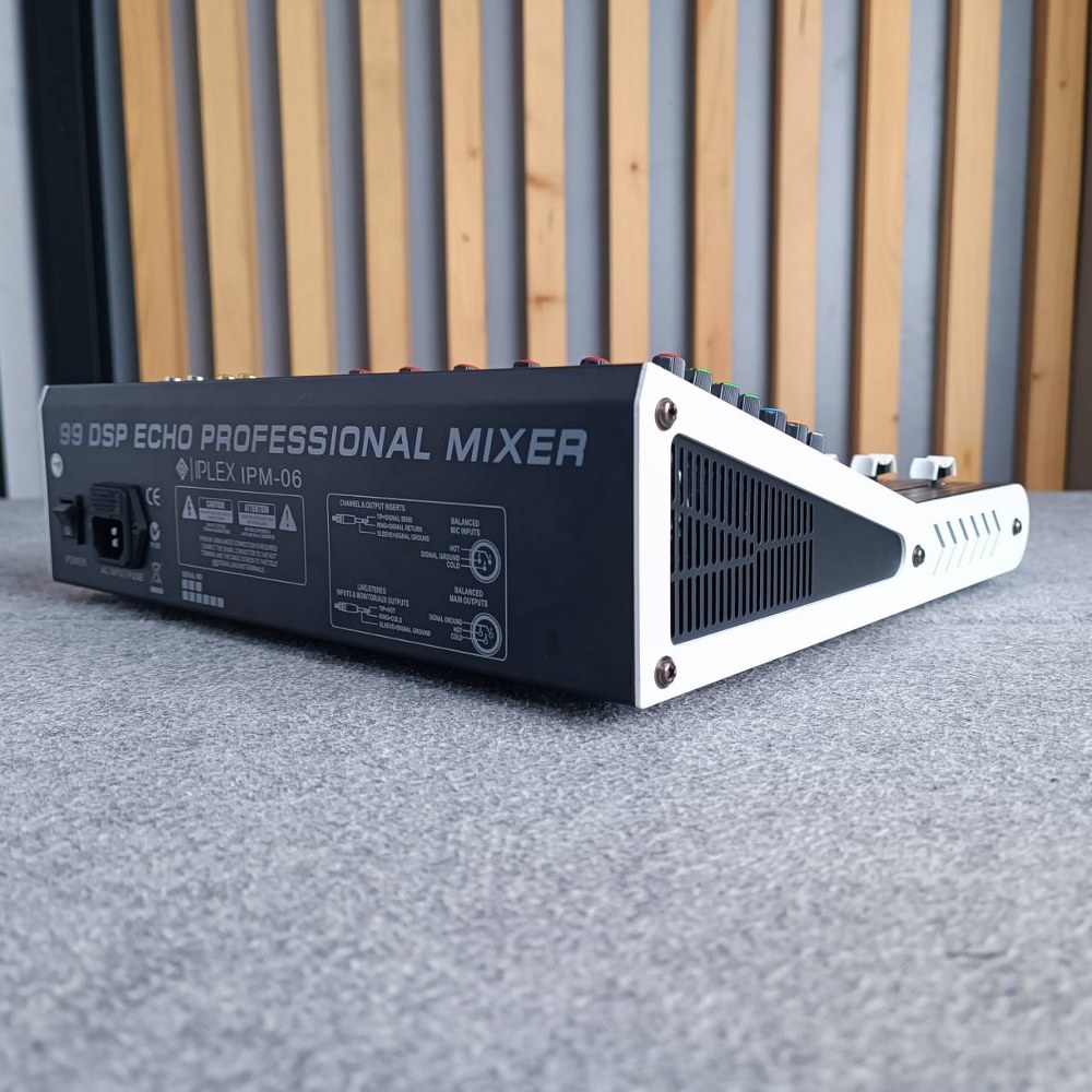 IPLEX IPM-06 MIXER IPM 06 IPM06 มิกเซอร์ เครื่องเสียง เครื่องปรับแต่งเสียง มิกซ์ เอไอ-ไพศาล
