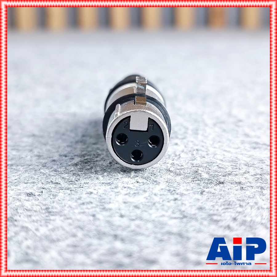 ลดล้างสต็อค CANNON XLR ตัวเมีย MITSUMI C07EX แคนนอนตัวเมีย C-07 EX สำหรับเข้าหัว สายสัญญาณ c 07 EX คุณภาพดี เอไอ-ไพศาล