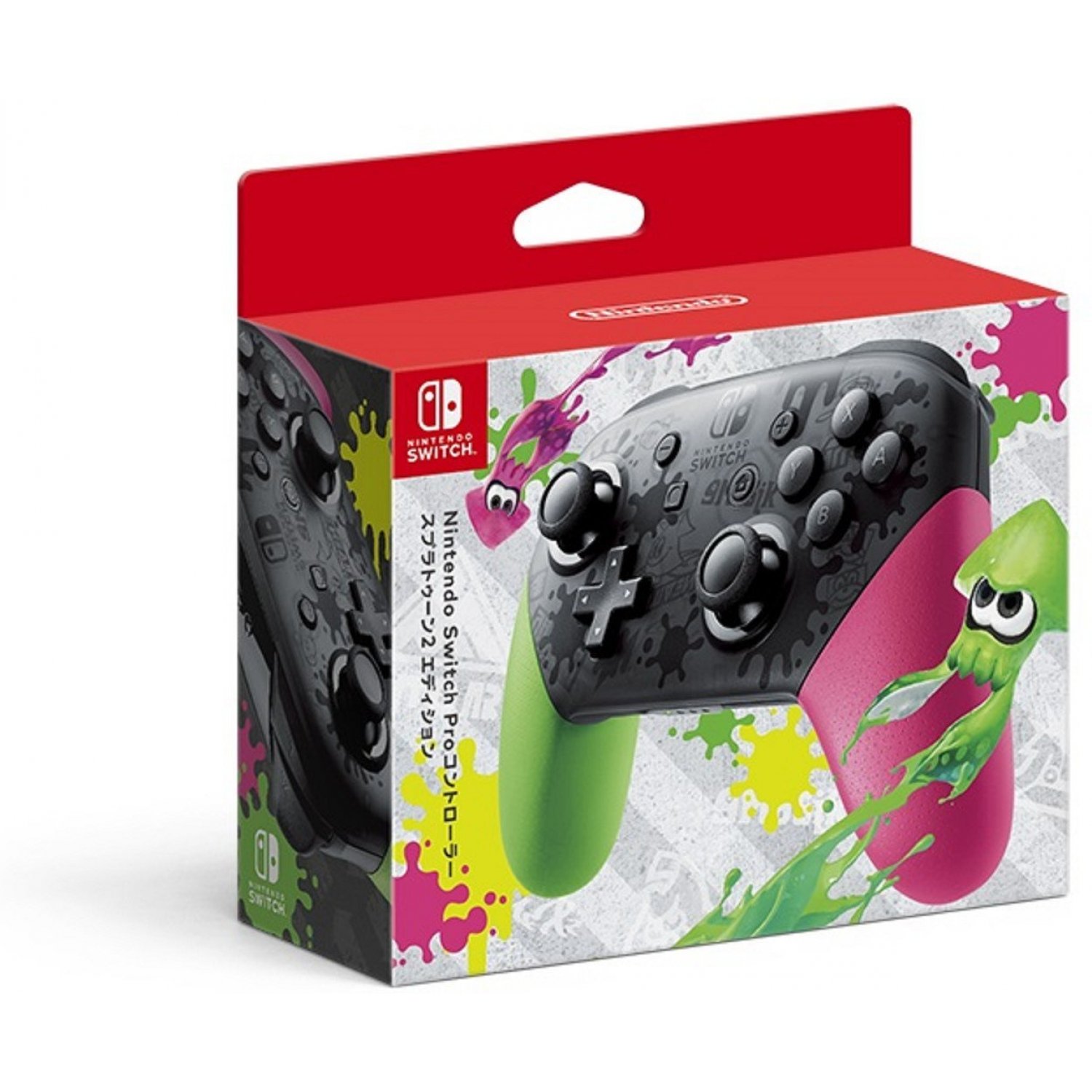 NINTENDO SWITCH PRO CONTROLLER (Splatoon 2 Edition)