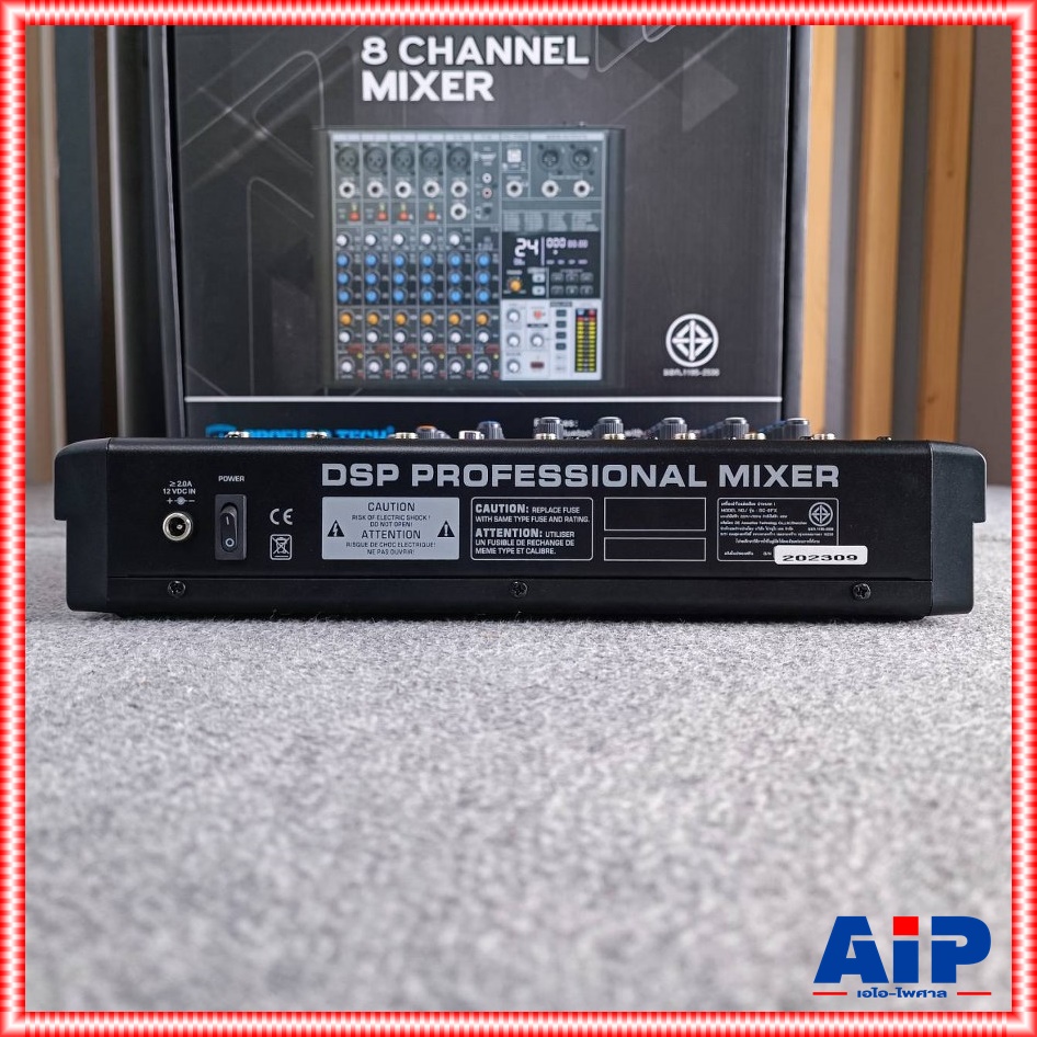 PROEUROTECH SC-8FX MIXER มิกซ์ มิกเซอร์ เครื่องเสียง เครื่องปรับแต่งเสียง โปรยูโร่เทค รุ่น SC 8FX SC8FX PRO EUROTECH เอไอ-ไพศาล
