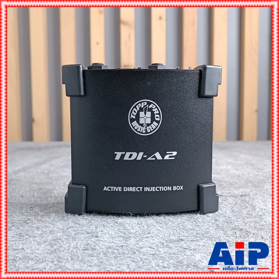 TOPPPRO TDI-A2 DI-BOX กล่องสัญญาณเสียง กรองสัญญาณเสียง BOX TDI A2 TDIA2 TDI A2 กล่อง กล่องเสียง กรองเสียง เอไอ-ไพศาล