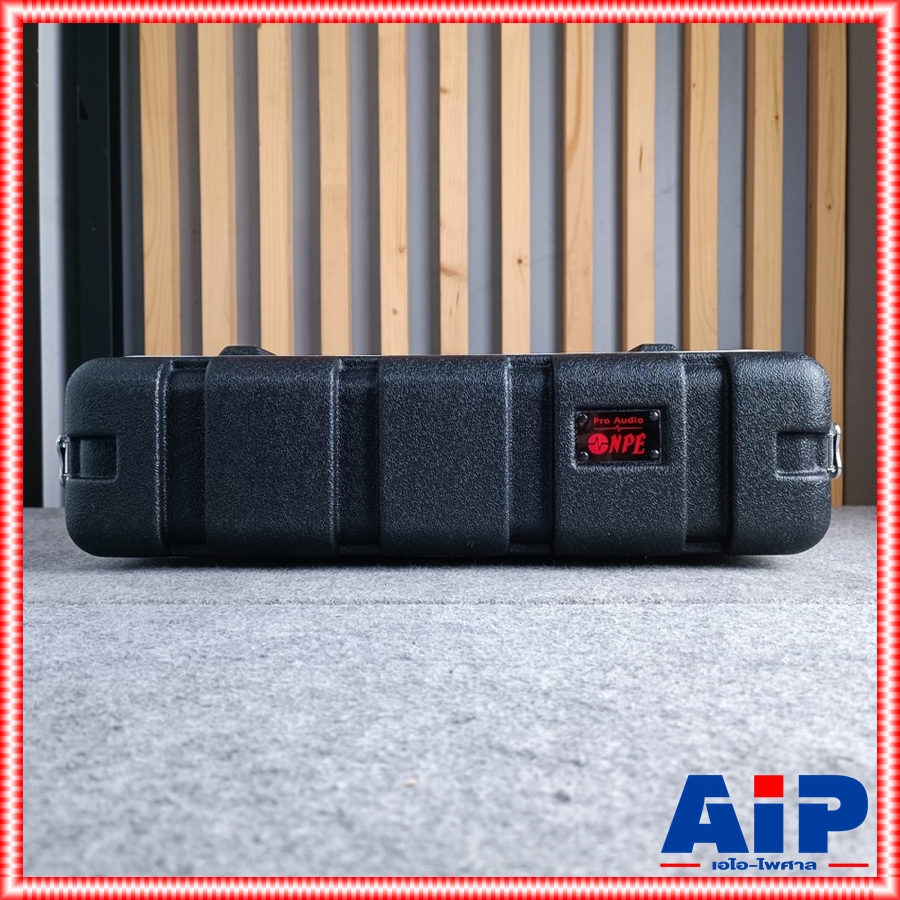 สีดำ NPE RACK RC-ABS2UM ลึก12นิ้ว กล่องใส่เครื่องเสียง RC ABS 2UM ABS 2 UM แร็คพลาสติก ABS2UM แร็ค กล่องแร็ค abs rack 2um เอไอ-ไพศาล