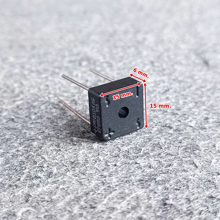 ลดล้างสต็อค CP608 8A 800V ไดโอด Diode ไดโอด4ขา ไดโอดบริดจ์ DIODE BRIDGE เอไอ-ไพศาล