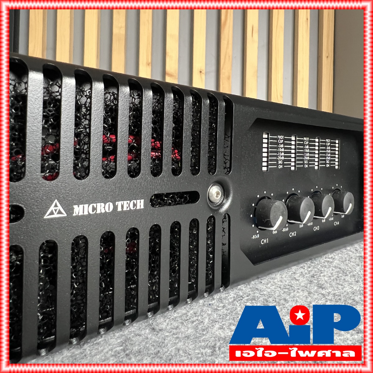 MICROTECH MT-4800 power amp 4CH กำลังวัตต์ 800W ที่ 8โอห์ม / 1200W ที่ 4โอห์ม คลาส H ไฟ 2 สเต็ป MT4800 MT 4800 MICRO TECH +++ ไมโครเทค เอไอ-ไพศาล