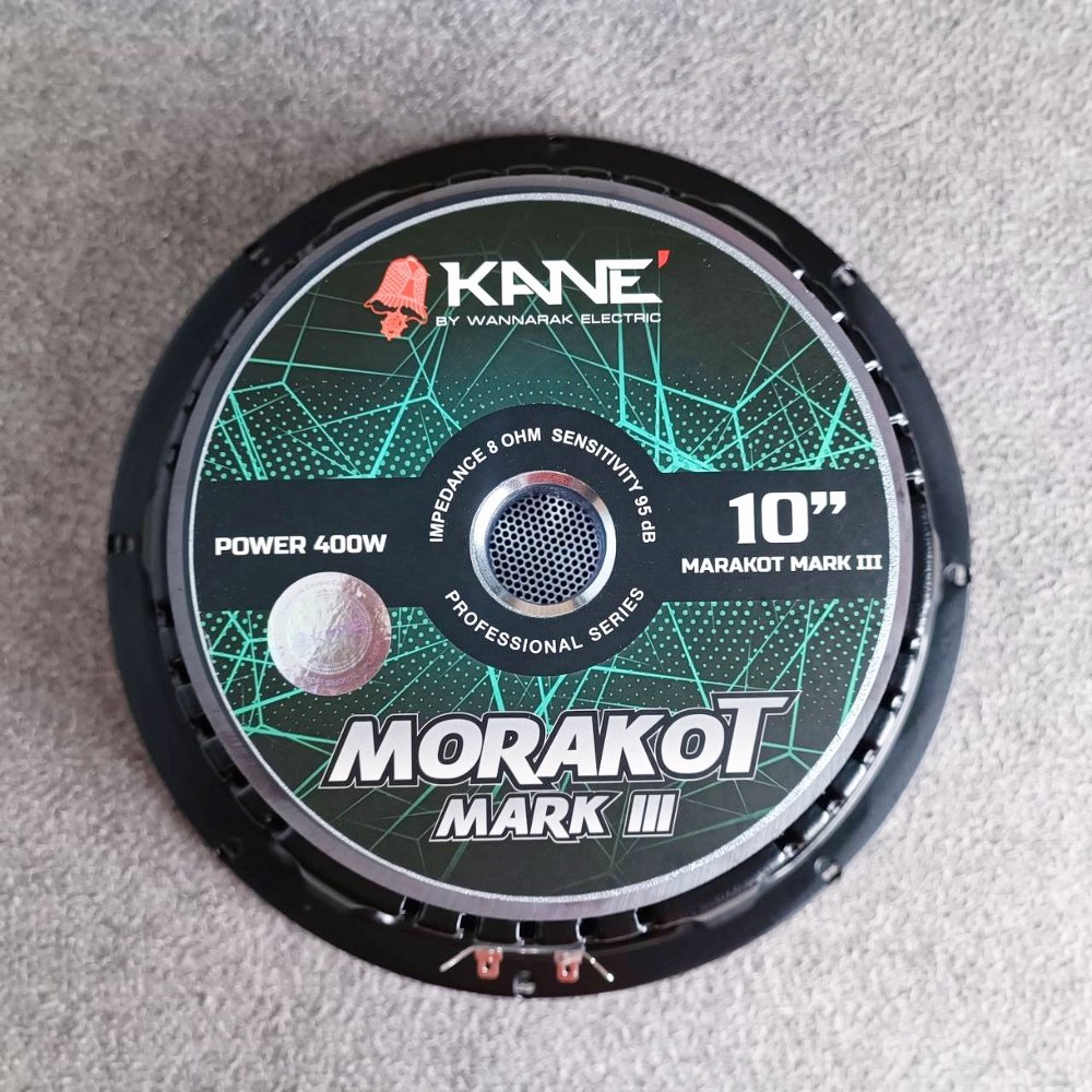 1ดอก KANE MORAKOT มรกตIII ดอกลำโพง10นิ้ว ดอกลำโพง KANE 10 นิ้ว รุ่น MORAKOT MARK III เสียงดี เสียงกลาง-ต่ำ มรกต มาคทรี เอไอ-ไพศาล