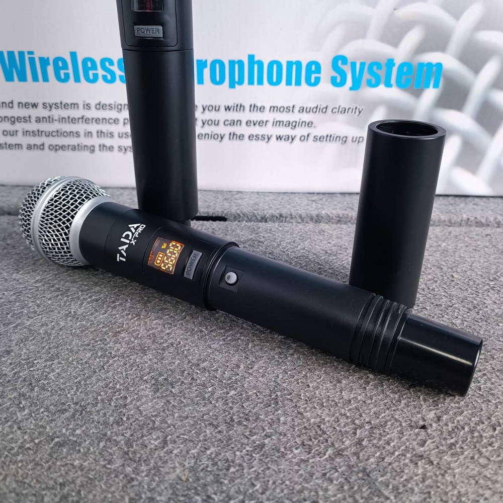 TADA MX-420 mixer พร้อมไมค์ลอย2ตัว ธาดา รุ่น MX 420 MX420 มิกเซอร์ ปรับโทนเสียง มิกเซอร์พร้อมไมค์ลอยคู่ เอไอ-ไพศาล