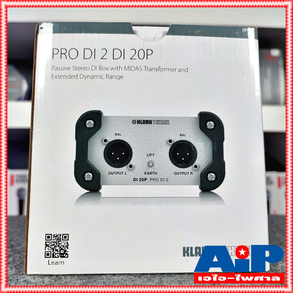 KLARK TEKNIK Di-20P Passive Stereo Direct Box Di20P Di20 P Di 20 P DI BOX ไดเร็คบ๊อก +++