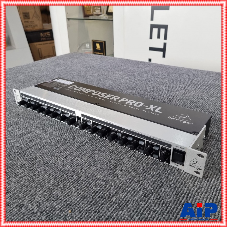 BEHRINGER MDX2600 COMPOSER +++ โปรเซสเซอร์ไดนามิกส์ คอมเพรสเซอร์ MDX-2600 MDX 2600 เอไอ-ไพศาล