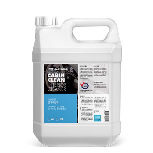 GLOSSBRO Cabin Clean, สเปรย์ทำความสะอาดภายในอเนกประสงค์ 4L