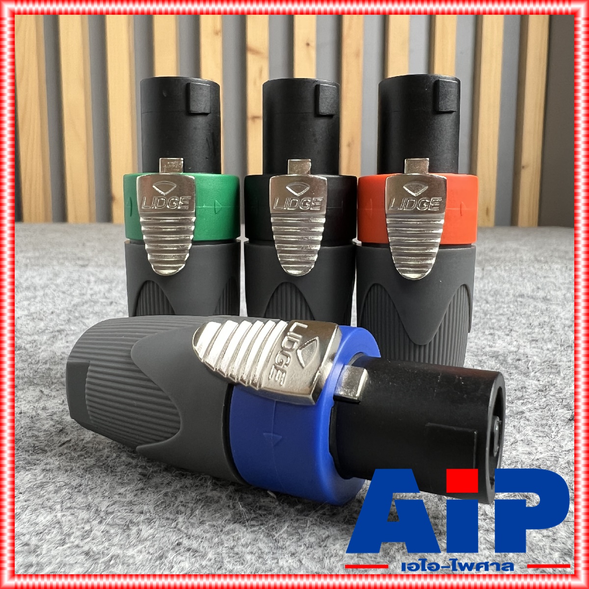 มี4สีให้เลือก LIDGE YM122A SPEAKON ปลั๊กลำโพง หัวspeakon YM122 YM 122 YM-122 สเปคคอน สเปคค่อนลำโพง สเปคค่อน speakon YM-122A YM 122 A YM 122A