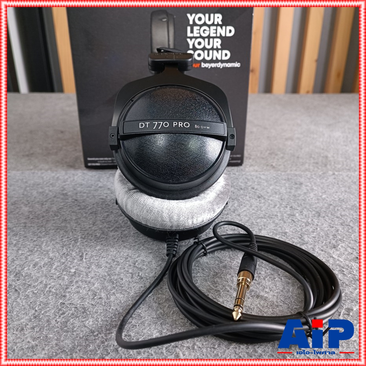 BEYERDYNAMIC DT770PRO 80 ohms หูฟัง Beyerdynamic DT-770 PRO Headphone หูฟังสตูดิโอ มอนิเตอร์ dt 770 คุณภาพระดับมืออาชีพ