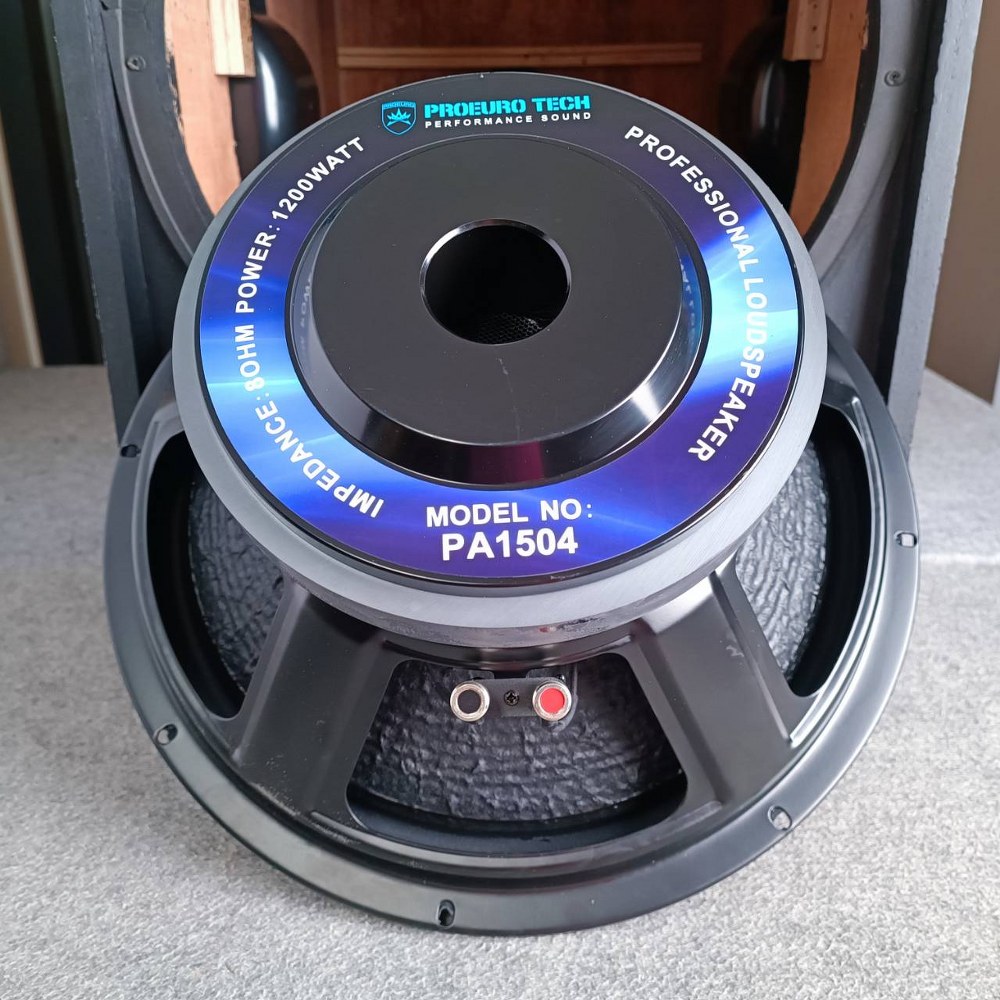 PROEUROTECH SUB-15 (PA-1504) ตู้ลำโพงซับ15" PA 1504 PA1504 ลำโพงซับวูฟเฟอร์พาสซีฟ ขนาด 15 นิ้ว รองรับกำลังขับสูงสุด 1200 วัตต์ PROEURO TECH SUB 15 SUB15 เอไอ-ไพศาล