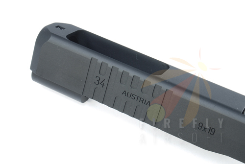 GUARDER GLK-65(BK) G34 6061 Alu CNC Slide &Steel Barrel Kit for TM G1734(Custom Ver Block)