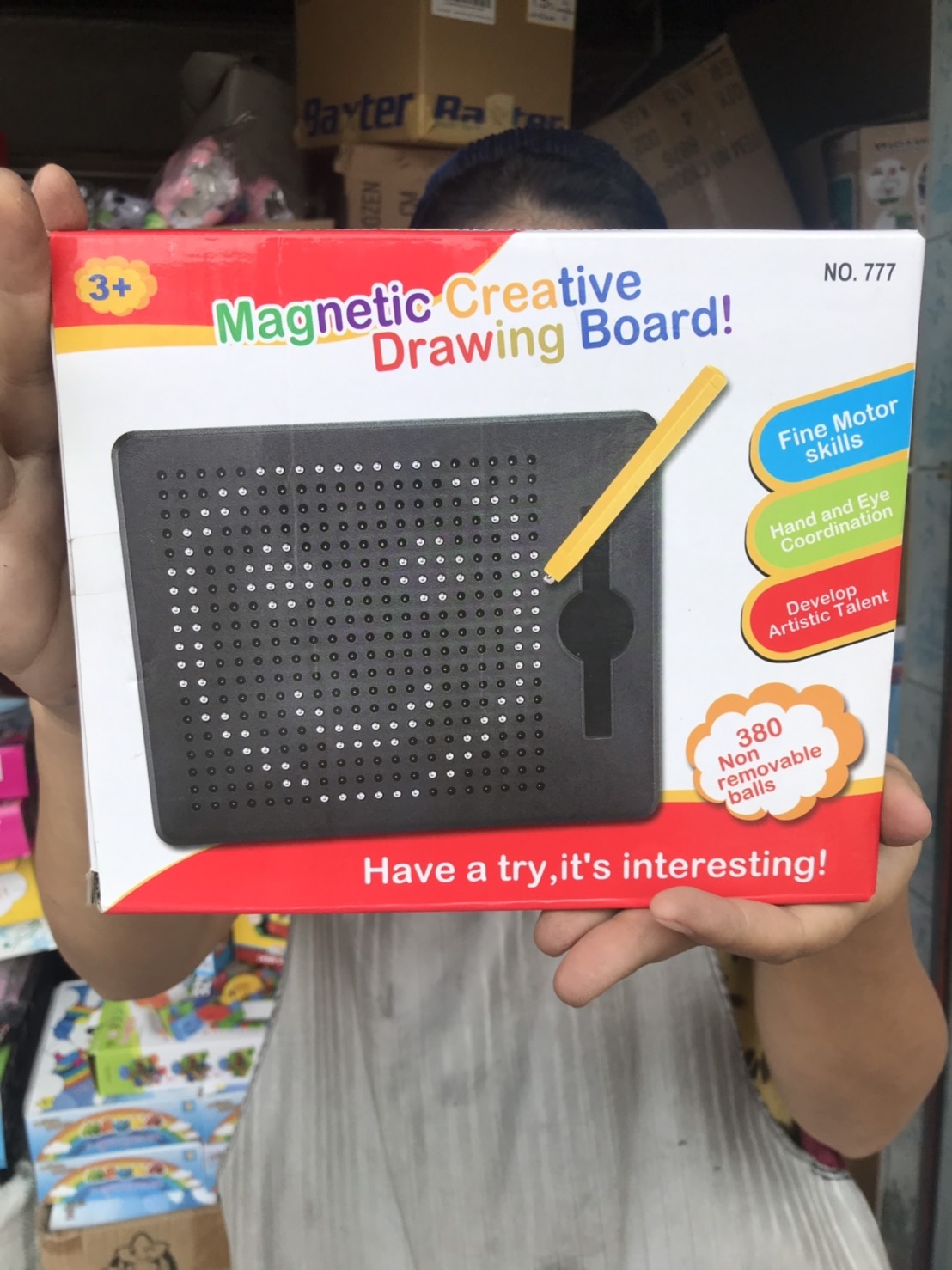 777 ของเล่นกระดานแม่เหล็ก