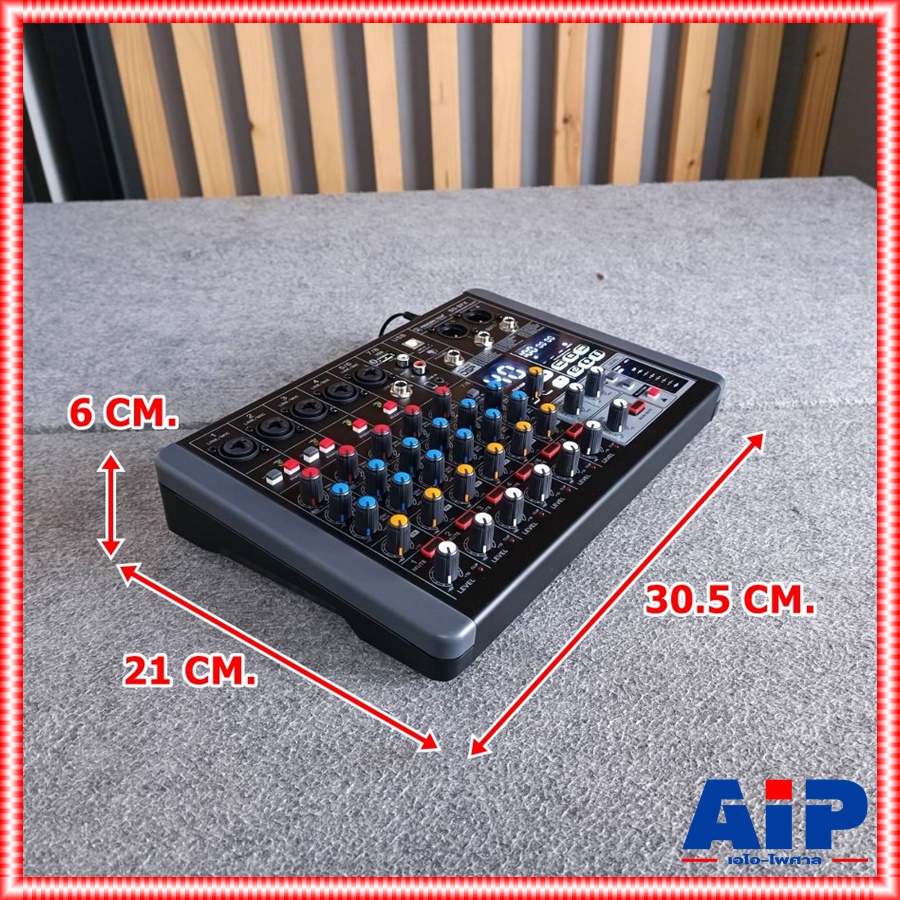 PROEUROTECH SD-8FX MIXER มิกซ์ มิกเซอร์ MIX เครื่องเสียง เครื่องปรับแต่งเสียง มิกซ์ PRO EUROTECH SD 8FX SD8FX เอไอ-ไพศาล