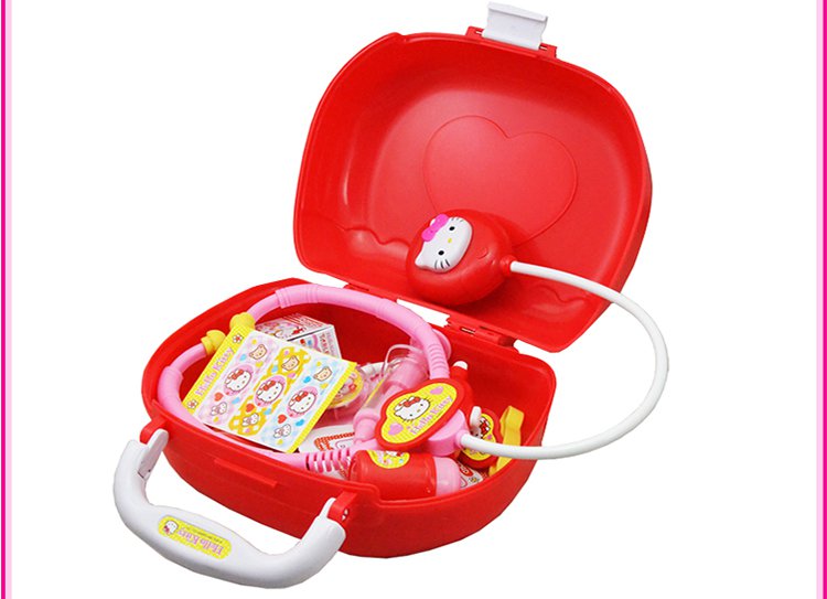 KT-50014 ชุดหมอคิตตี้ กล่องใหญ่ ลิขสิทธิ์ถูกต้อง (กล่องไม่สวย)