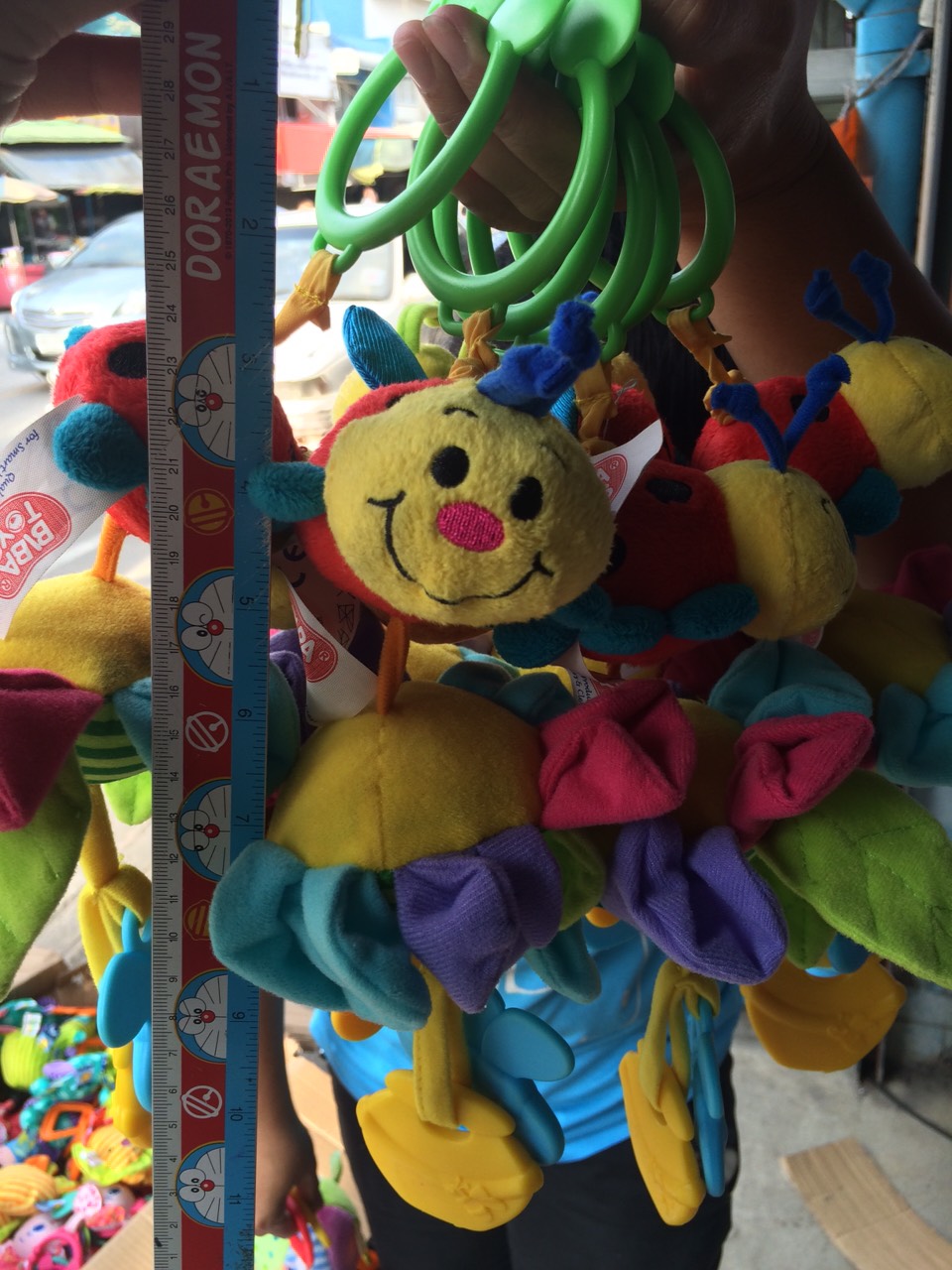 CH912 ของเล่นเด็กดอกไม้เต่าทองแขวนเปลหรือรถเข็น ชิ้นละ