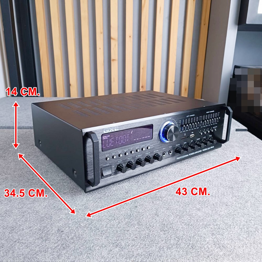 GXL GLA-9944 แอมป์+บูลทูส แอมป์ขยายเสียง แอมป์คาราโอเกะ Stereo Amplifier GLA 9944 GLA9944 เอไอ-ไพศาล