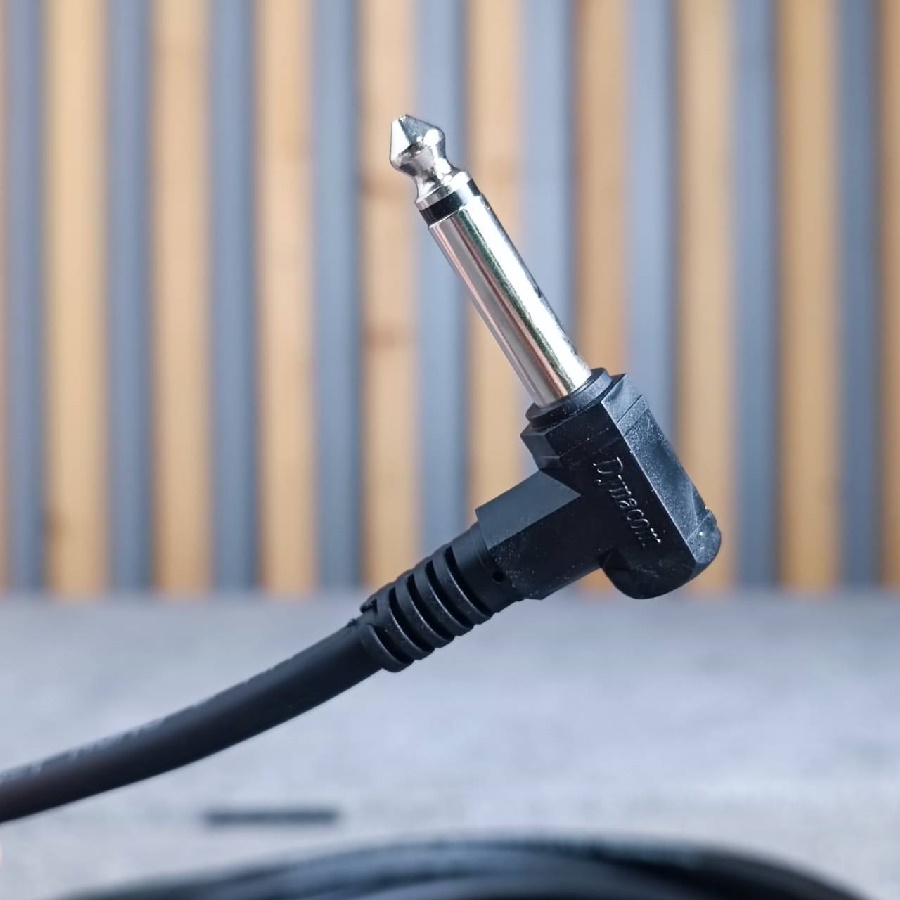 10เมตร DYNACOM สายปลั๊กไมค์หัวท้าย J-085 ตรง+งอ 10M สายสัญญาณเสียง สายไมค์หัวท้าย สายMONOหัวท้าย P.MIC MONOหัวท้าย เอไอ-ไพศาล