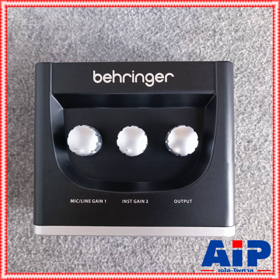 BEHRINGER UM-2 audio interface อินเตอร์เฟส อินพุต2เอาท์พุท ออดิโออินเตอร์เฟส UM2 interface UM 2 เอไอ-ไพศาล +++
