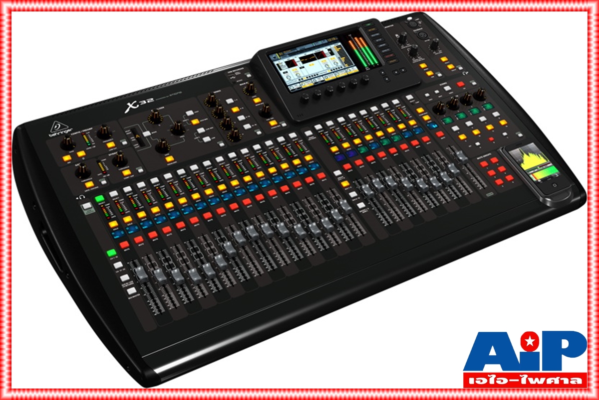 **สินค้าพรีออเดอร์ กรุณาติดต่อแอดมิน** BEHRINGER X-32 MIXER DIGITAL มิกเซอร์ดิจิตอล Behringer X32, 40-Input, 25-Bus พร้อมกับปรีแอมป์ X32 X 32 +++ เอไอ-ไพศาล
