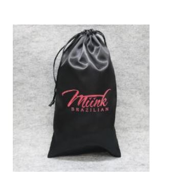 ถุงผ้าซาติน ถุงผ้าแบบหูรูด สกีน logo บริษัท ร้านค้า ได้ ถุงผ้าใส่ของชำร่วย ของขวัญ ของที่ระลึก 902110