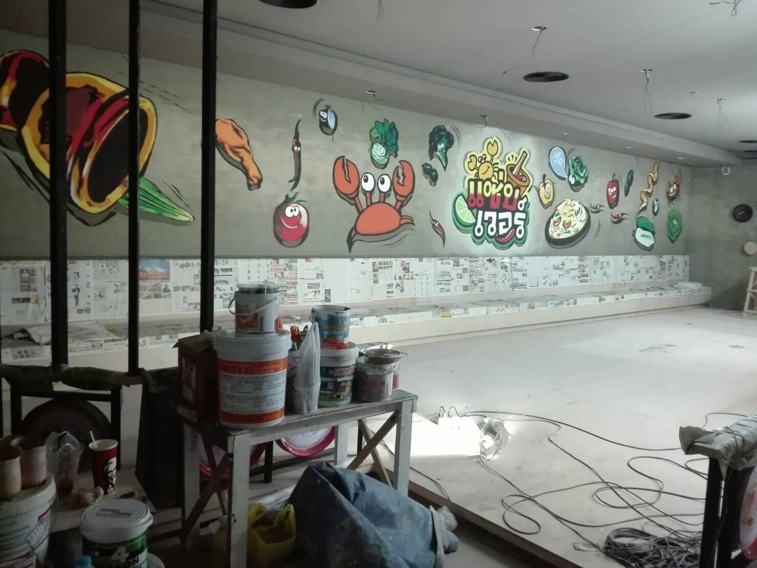 งานวาดฝาผนัง