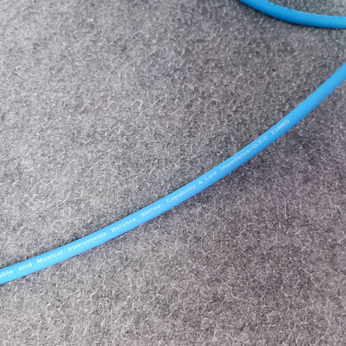 สีน้ำเงิน ขด50เมตร CM สายไมค์สเตอริโอ 6mm M2-2323 สายไมค์ST 23AWG M2 2323 สายสัญญาณ ST สายไมค์CM สายไมค์ 6mm เอไอ-ไพศาล