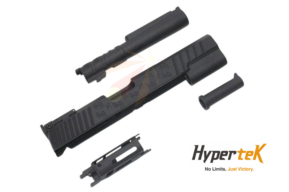 Hypertek Hi Capa 3D Printed SV Style Sight Tracker 5.1inch Slide Set - BK (HT-S-06-B)