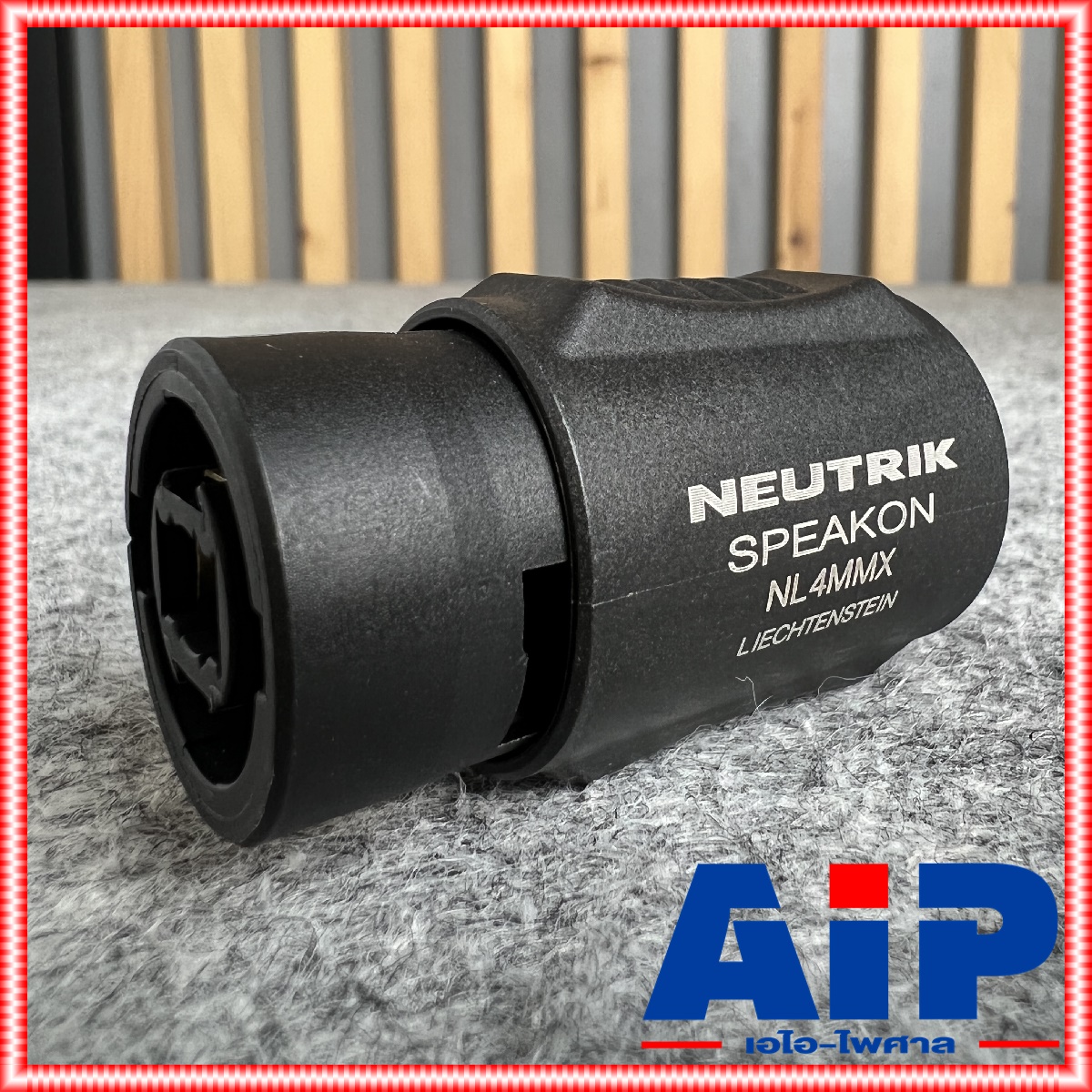 J.SPEAKONหัวท้าย NEUTRIK NL-4MMX ตัวแปลงสเป็คคอน (เมีย-เมีย) สำหรับ ต่อสายลำโพง ตัวต่อกลางSPEAKON เอไอ-ไพศาล