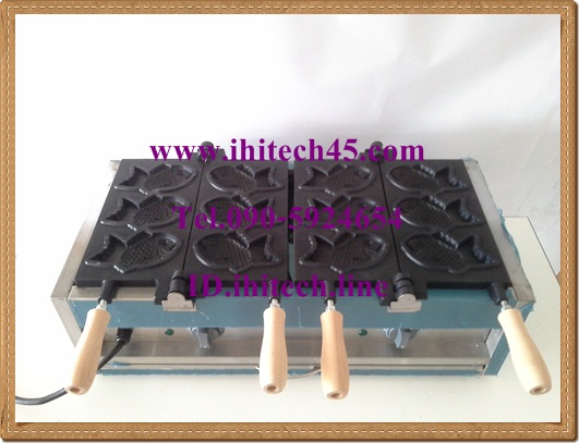 เตาไทยากิไฟฟ้า 6 ตัว บล็อคคู่ รุ่น FY-1104A