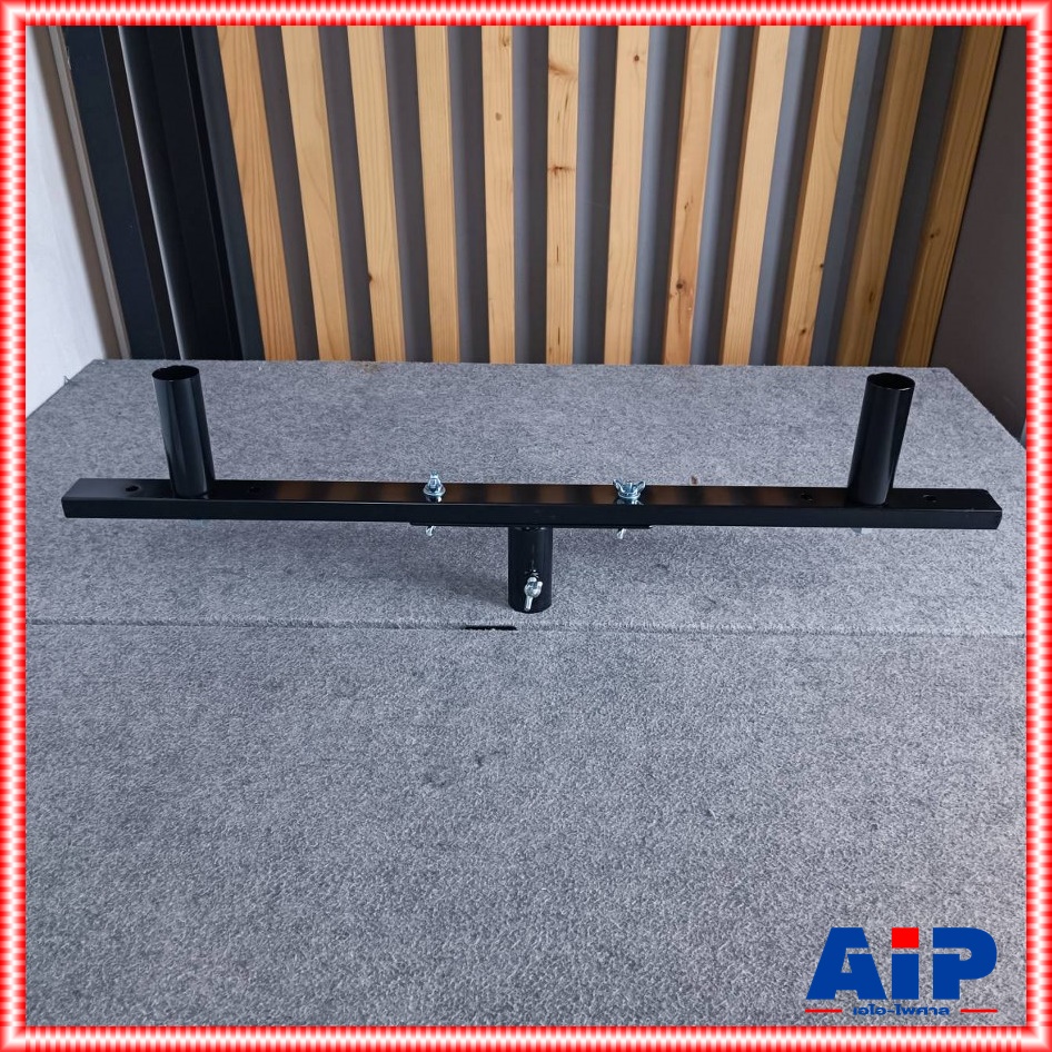 NPE ST-01 ขาเสริม T-BAR ลำโพงคู่ (1อันใส่ลำโพงได้ 2 ใบ) ทีบาร์ T BAR TBAR ขาตั้งลำโพง สีดำ ขาตั้งลำโพงเหล็ก อย่างดี ขาตู้ลำโพง ขาตั้งลำโพง ST 01 ST01 เอไอ-ไพศาล