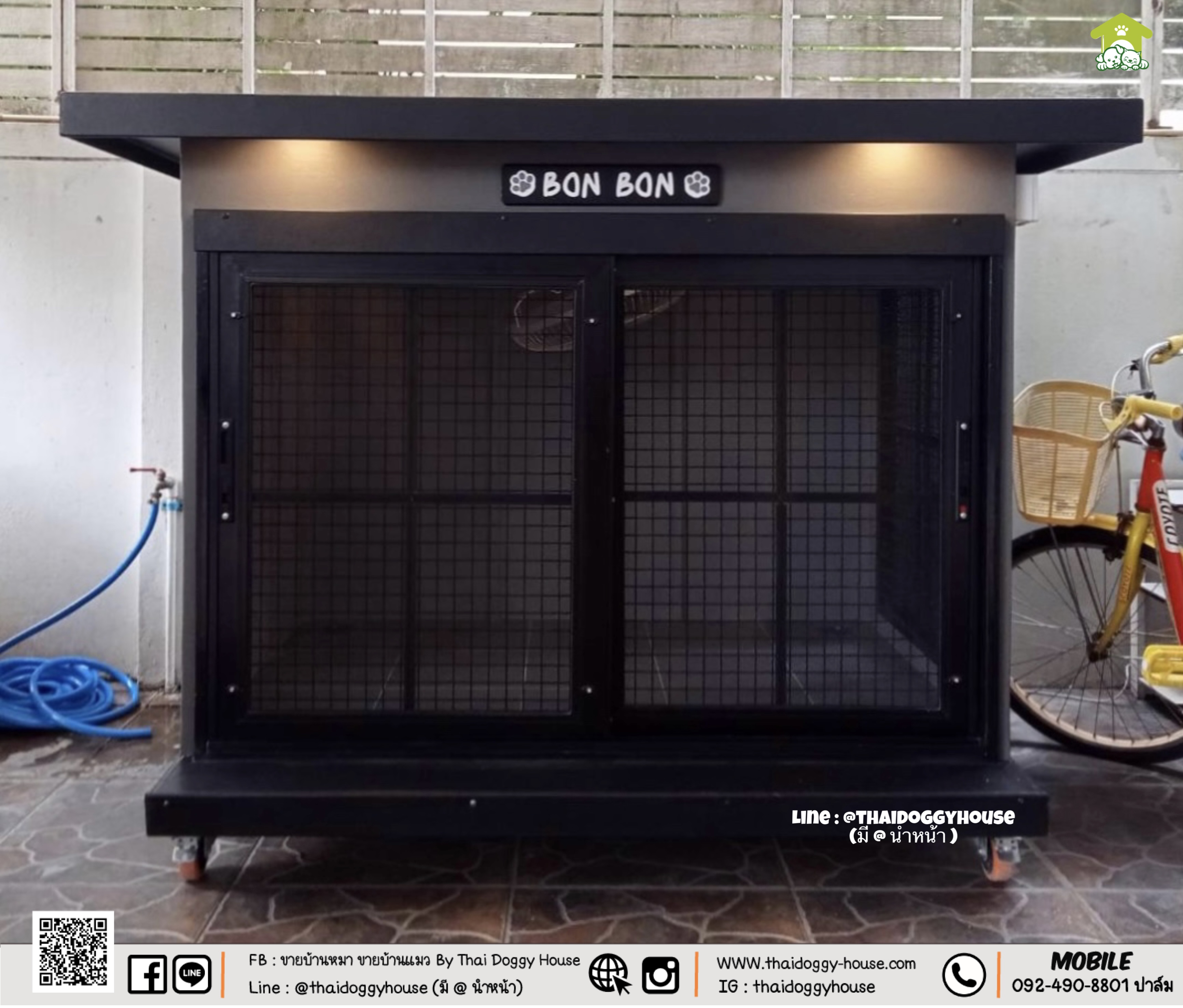 บ้านหมา บ้านแมว " 𝐁𝐎𝐗 𝐒𝐓𝐘𝐋𝐄 𝐁𝐘 𝐓𝐇𝐀𝐈 𝐃𝐎𝐆𝐆𝐘 𝐇𝐎𝐔𝐒𝐄 " &#x