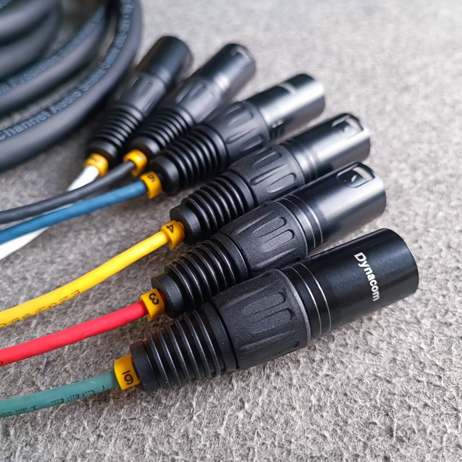 ยาว10เมตร DYNACOM X-6 บล็อคมัลติคอร์ 6คอร์ Multicore Cable สายสัญญาณเสียง บล็อคXLR X 6 X6 เอไอ-ไพศาล