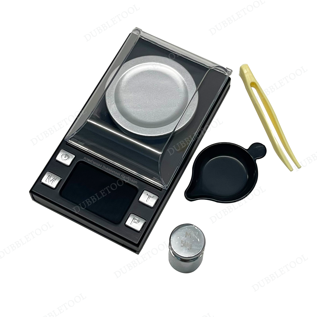 0.001g-50g เครื่องชั่งดิจิตอล เครื่องชั่งเพชรพลอยแบบติจิตอล เครื่องชั่งความละเอียดสูง Digital Scale 50g/0.001g / 250ct/0.025ct