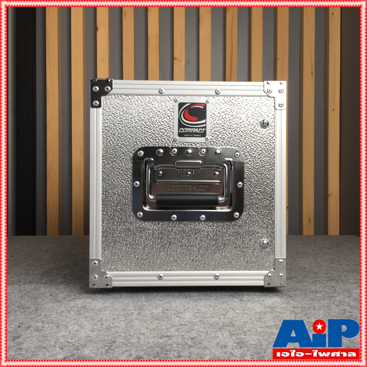 COMPACT EL-6 RACK สีเงิน เปลือยหน้า-หลัง (ไม่มีฝาปิด) ลึก11นิ้ว คอมแพ็ค แร็ค EL6 แร็คเครื่องเสียง แร็คเปลือย แร็คแอมป์