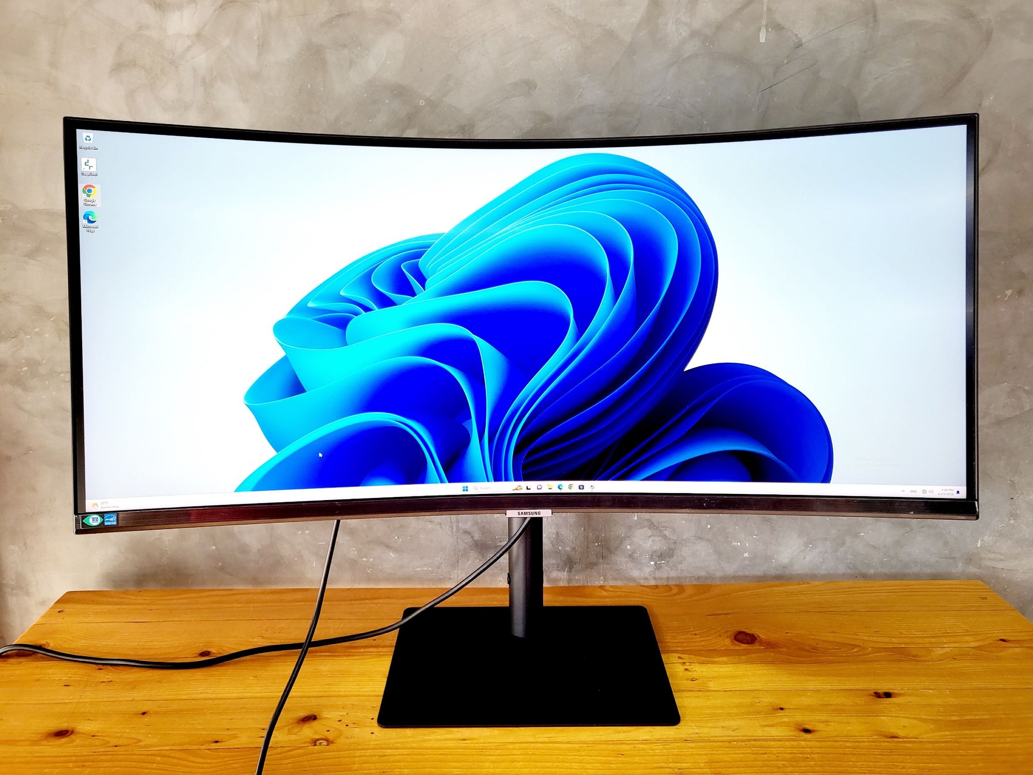 🧧 Samsung model : S34A650UBEXXT 🧧 🖥️ ให้ไว จอ Monitor Samsung จอโค้ง #มีปกศ.1+ ครบกล่อง 🖥️
