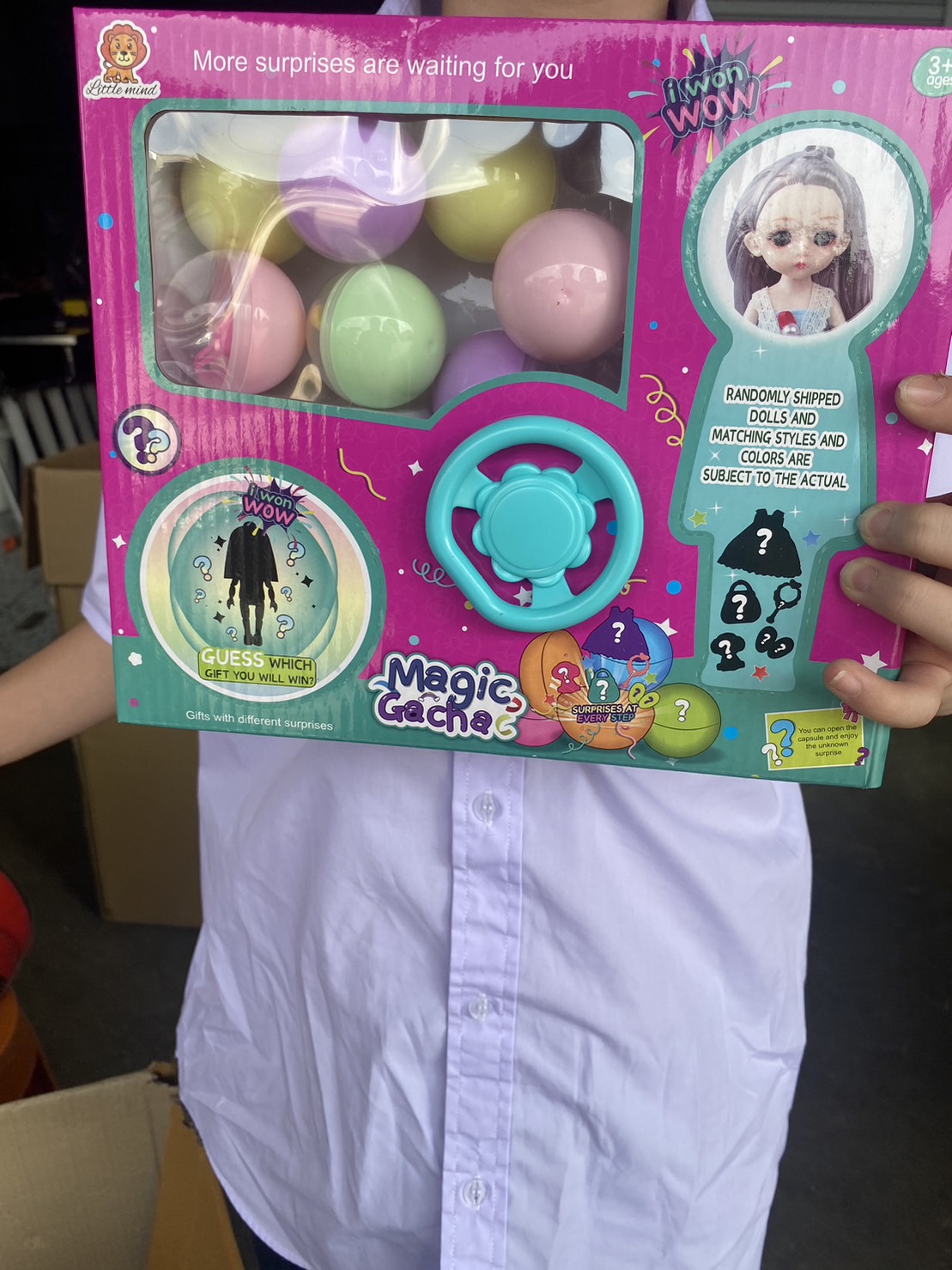 8880-13 ของเล่นเด็กตู้กัมบอล ตู้กาชาปองตุ๊กตา ปลีกชิ้นละ