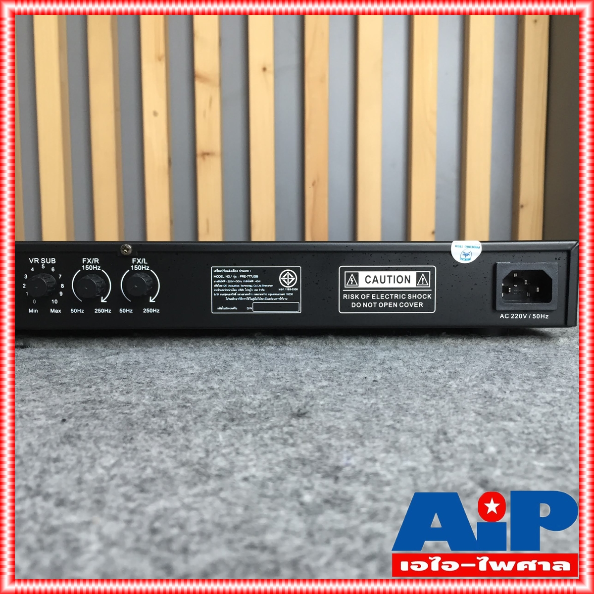 PROEUROTECH PRE777USB ปรีคาราโอเกะ บลูทูธ ปรีแอมป์ ปรีแอมป์บ้าน ปรีแอมป์แยกซับ ปรีแอมป์บลูทูธ pre 777 เอไอ-ไพศาล