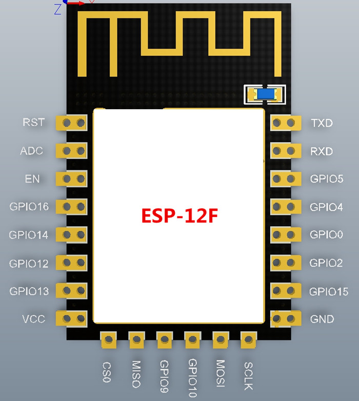 ESP-12F (ESP-12E upgrade) ESP8266 remote serial Port WIFI wireless module