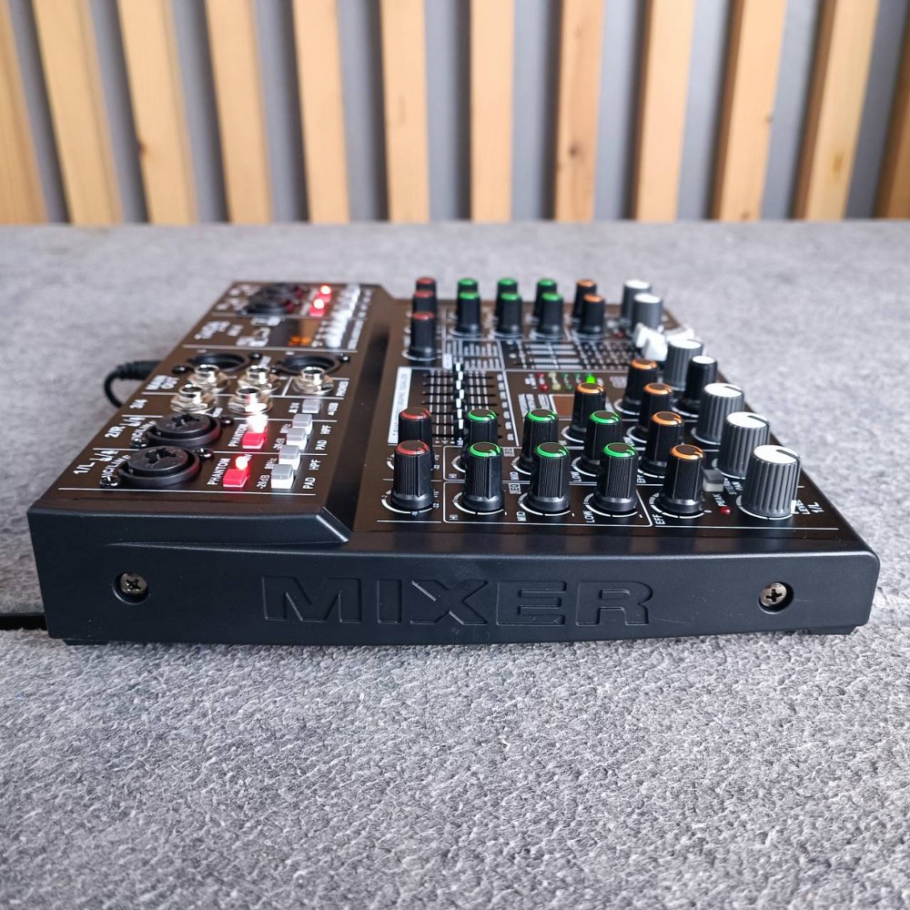 TADA AK-6 MIXER มิกเซอร์ มิกเซอร์อนาล็อก 6 แชนแนล มิกซ์ เครื่องผสมสัญญาณเสียง ธาดา AK 6 AK6 เอไอ-ไพศาล