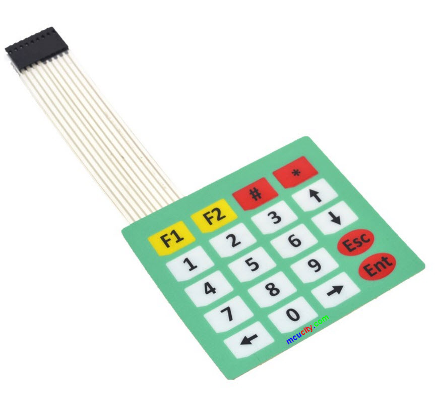 4x5 Matrix Array Keyboard 20 Key Membrane Switch Keypad 4*5 Keys