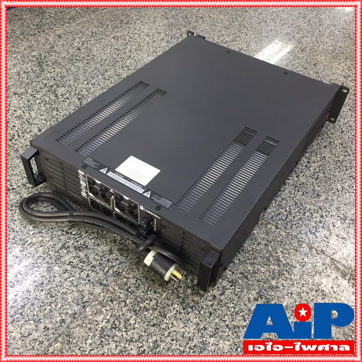 WARTECH 3600RMS POWER (45kg) POWER AMP เครื่องขยายเสียง เพาเวอร์แอมป์ รุ่น 3600RMS 3600-RMS 3600 RMS เอไอ-ไพศาล
