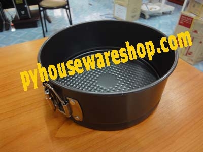พิมพ์สปริงฟอร์ม non-stick 18 cm,พิมพ์เค้กเข็มขัดขนาด 1 ปอนด์,พิมพ์เข็มขัด,พิมพ์เค้กถอดข้าง,ถาดเค้กสปริงฟอร์มเทฟล่อน